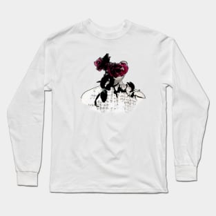 Rose Face Long Sleeve T-Shirt